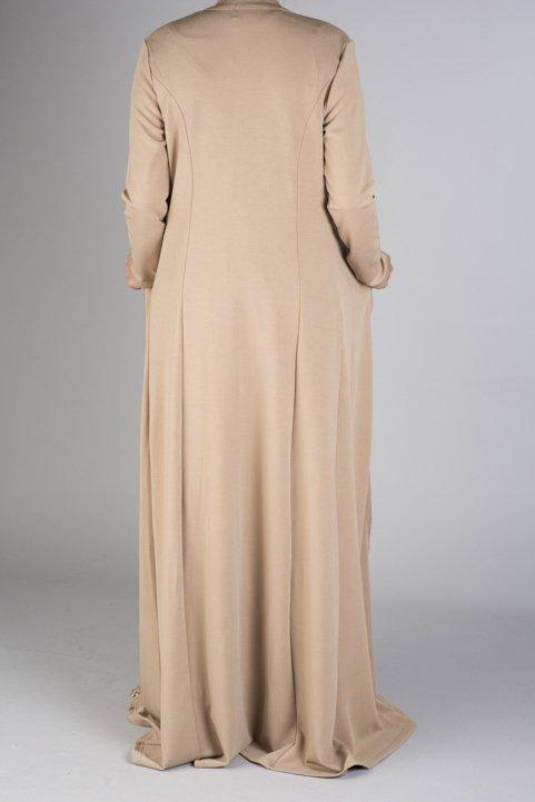 zipper maxi cardigan Kabayare