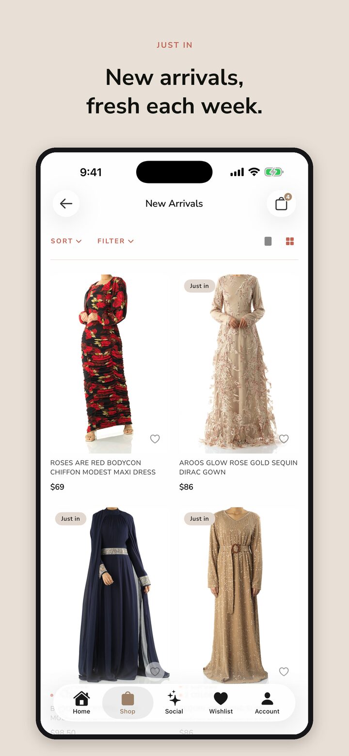 New arrivals in the Kabayare app